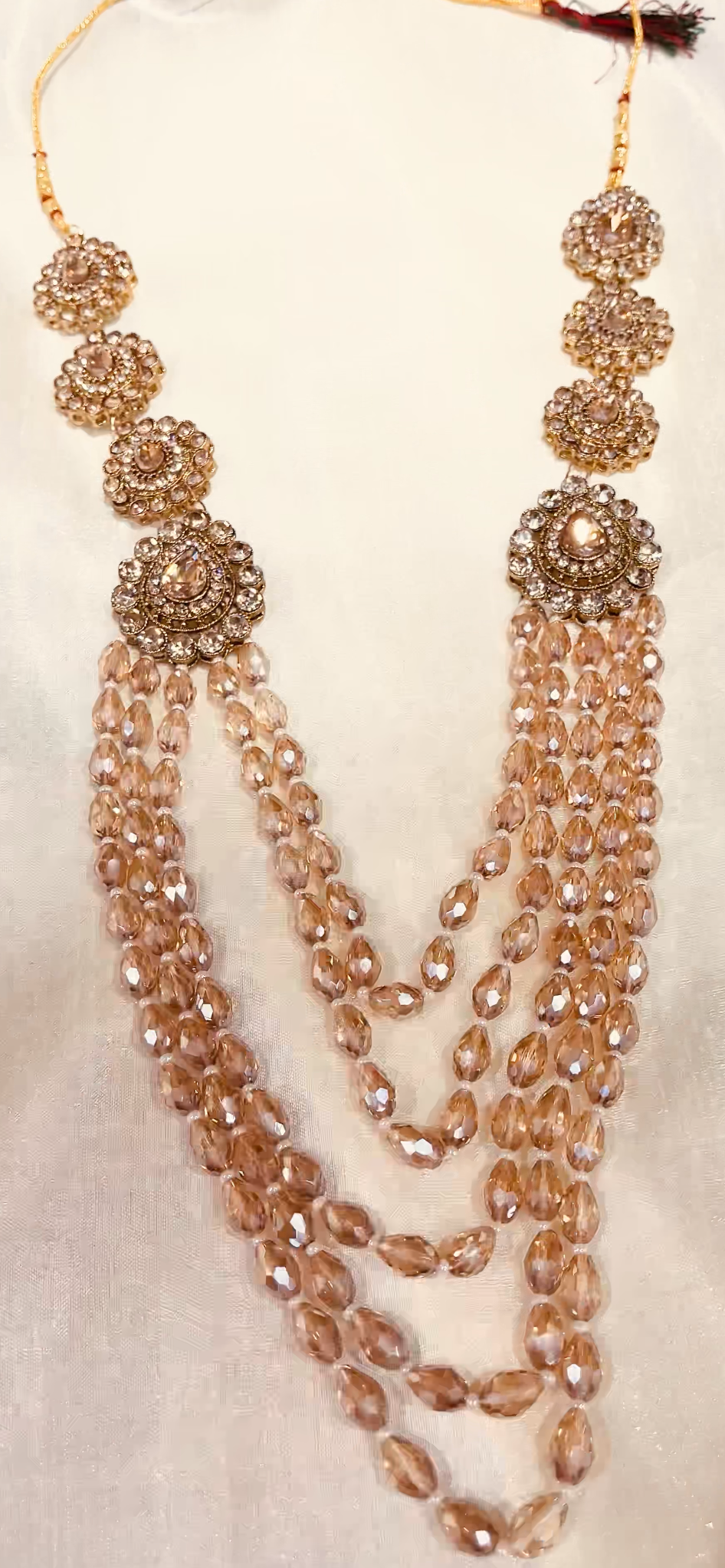Groom sherwani necklace