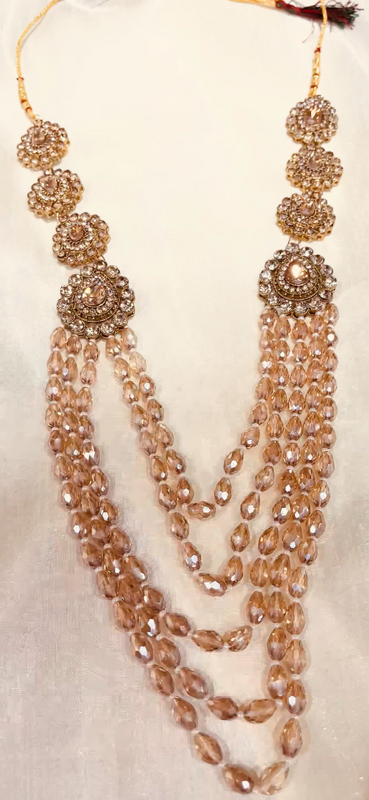 Groom sherwani necklace