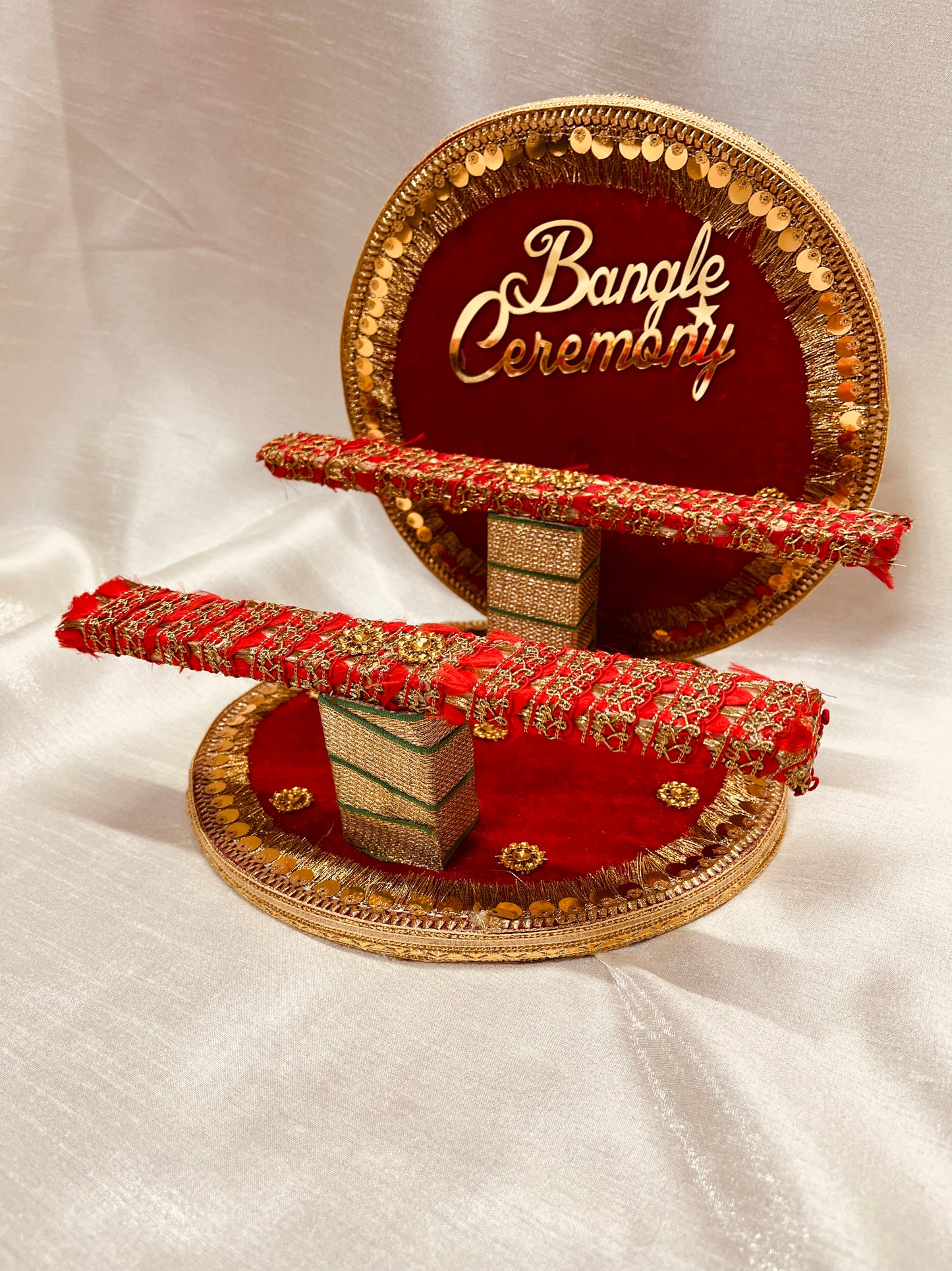 Bangle ceremony bangle stand