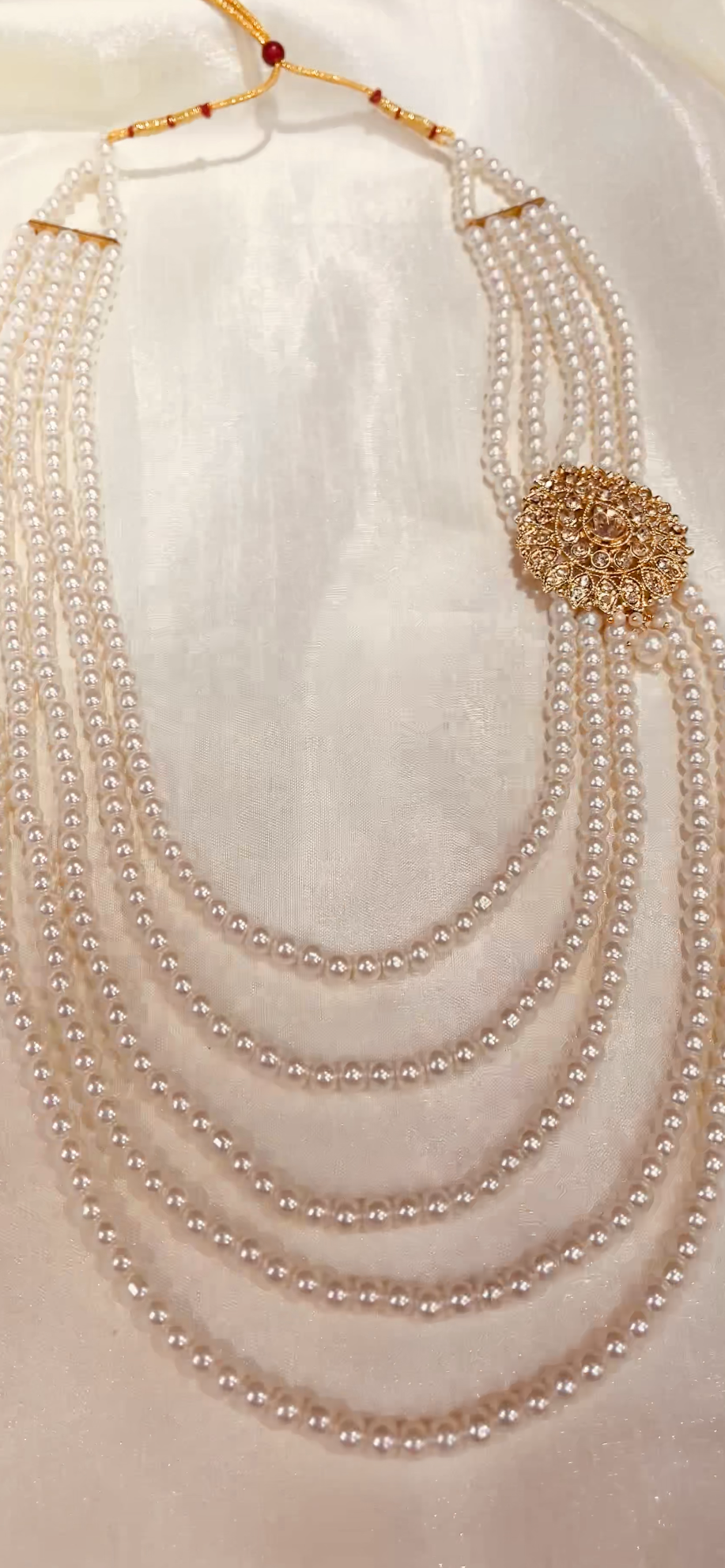 Five-Layer Pearl Groom Haar