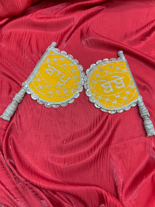 Decorative fan Bappu/Bibi