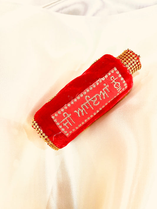 'Jee aya nu' decorated oil bottles for weddings